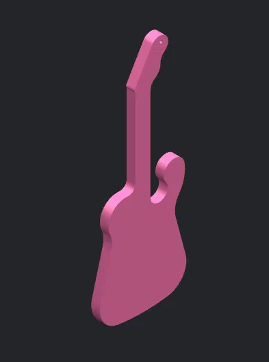 Mô Hình Guitar In 3D - Image 1