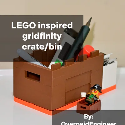 Hộp LEGO Cảm Hứng Gridfinity 2x3