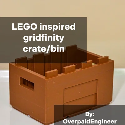 Hộp LEGO Cảm Hứng Gridfinity 2x3