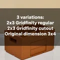 Hộp LEGO Cảm Hứng Gridfinity 2x3 - Thumbnail 4