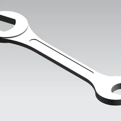 Mô Hình Cờ Lê In 3D