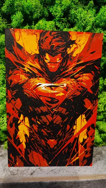 Mô hình 3D Superman - Image 2