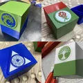 Hộp Đựng Thẻ Bài - SET 4 - Selesnya, Gruul, Azorius, Simic! - Thumbnail 1