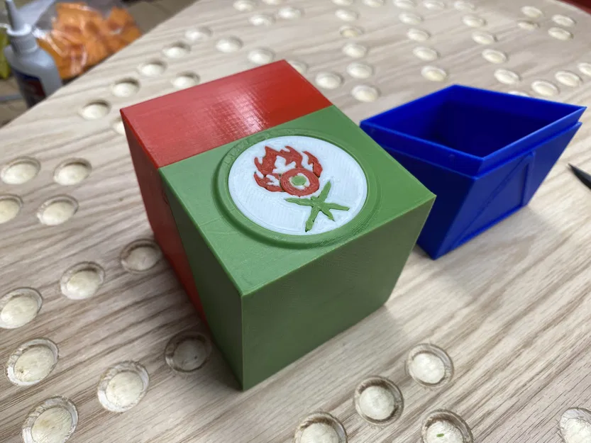 Hộp Đựng Thẻ Bài - SET 4 - Selesnya, Gruul, Azorius, Simic! - Image 7