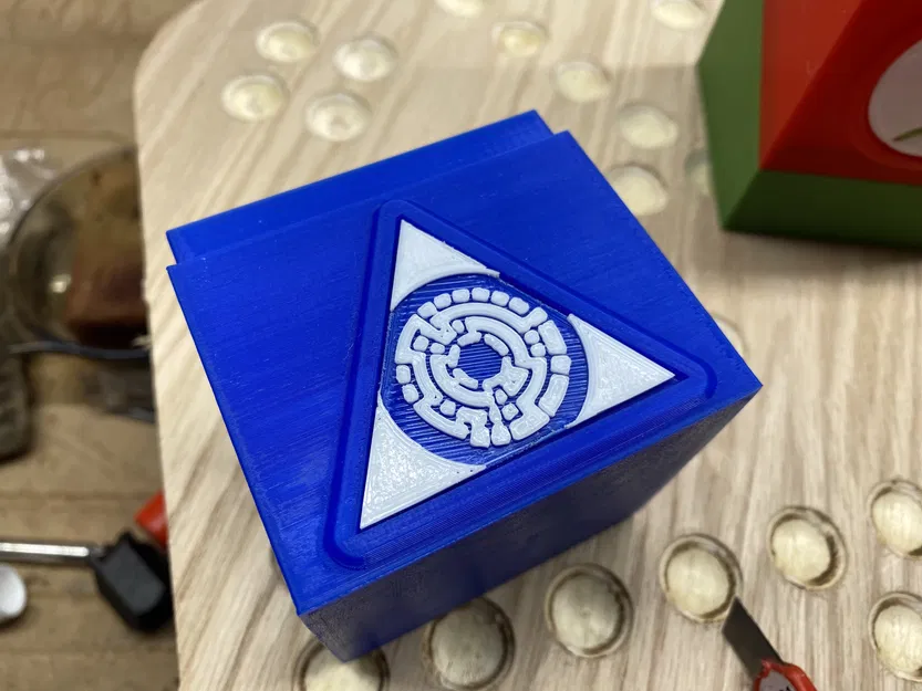 Hộp Đựng Thẻ Bài - SET 4 - Selesnya, Gruul, Azorius, Simic! - Image 9