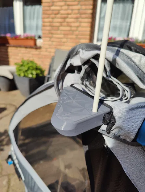 Giá Gắn Cờ Hiệu Cho Qeridoo Kidgoo & Sportrex - Image 1