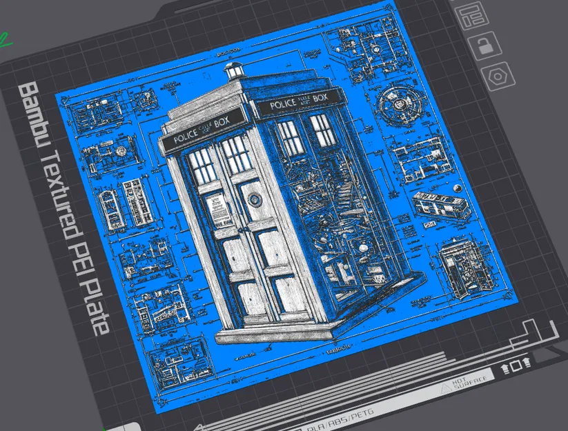 huêforge tardis blueprint - Image 2