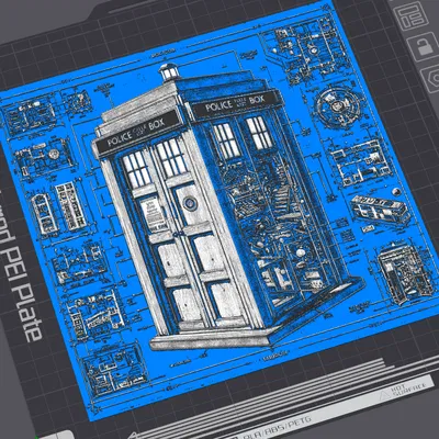 huêforge tardis blueprint