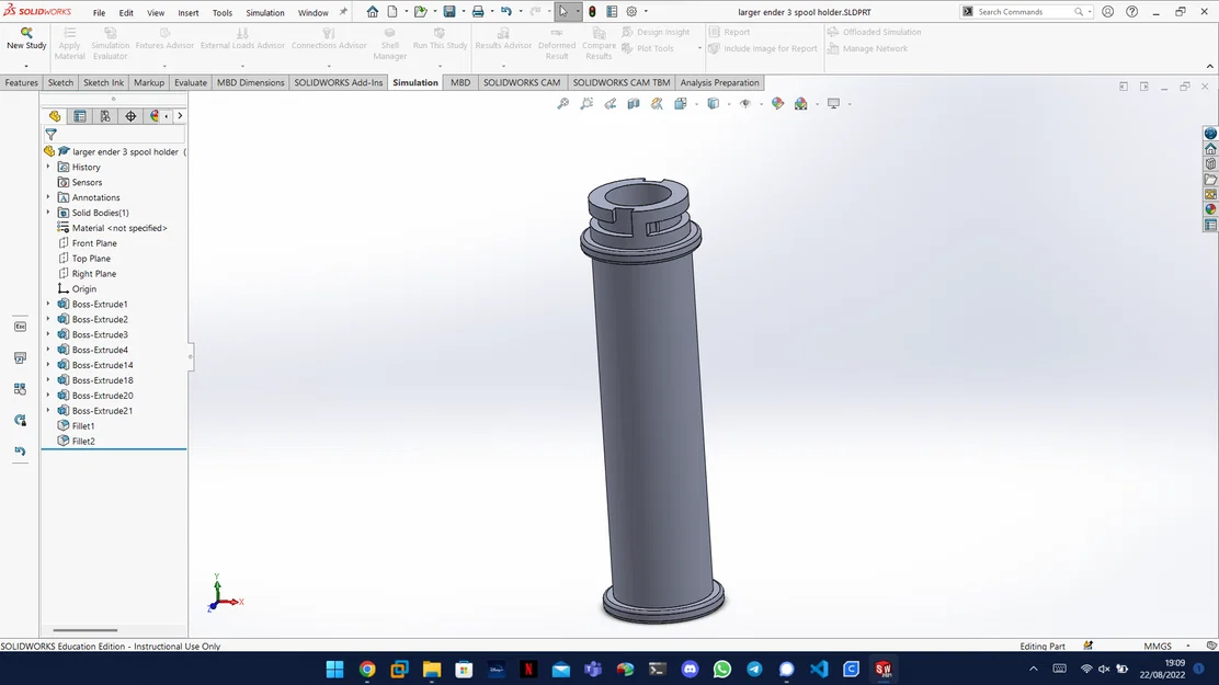 Giá Đỡ Cuộn Dây Lớn Hơn Cho Ender 3 - Image 4