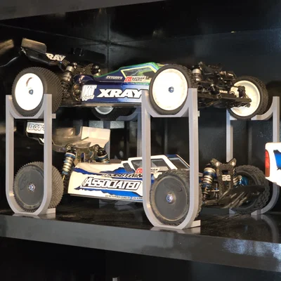 Chân Đế Xếp Chồng Xe RC Đơn Giản