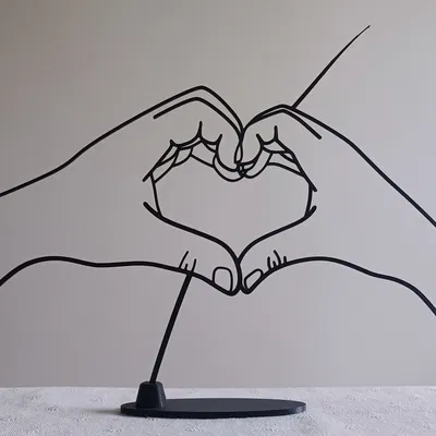 Trái tim vẽ một nét