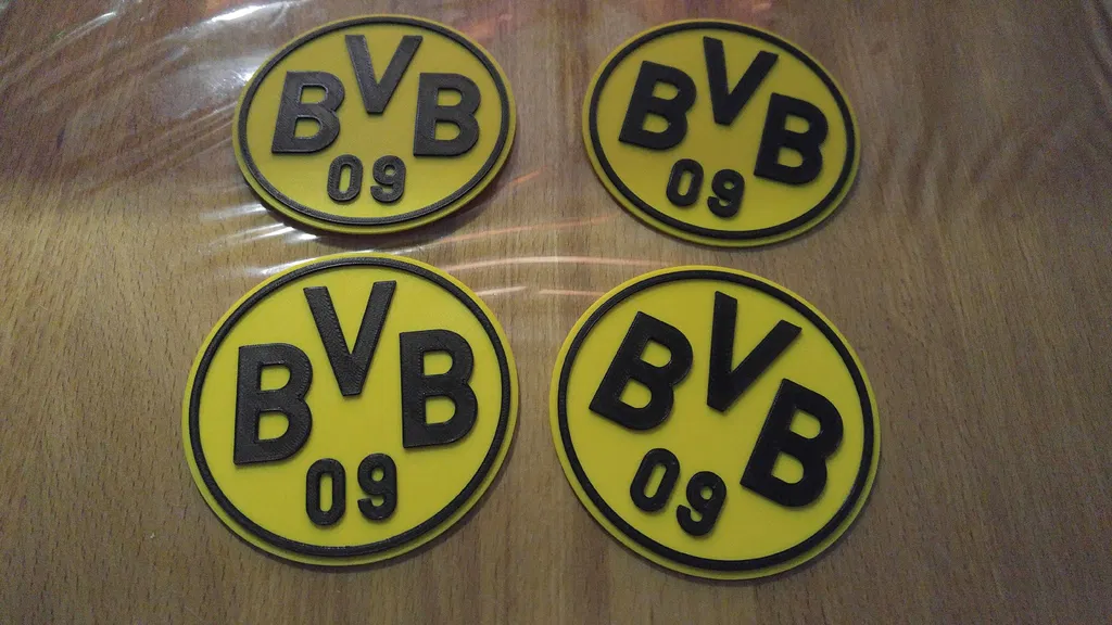 Đế Lót Ly/Miếng Lót Bia BVB Borussia Dortmund - Image 1