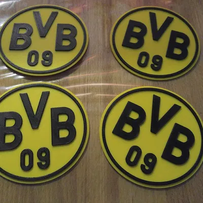 Đế Lót Ly/Miếng Lót Bia BVB Borussia Dortmund