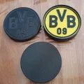 Đế Lót Ly/Miếng Lót Bia BVB Borussia Dortmund - Thumbnail 2