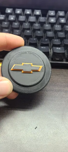 Nắp Còi Universal Cho Vô Lăng Xe Chevy - Image 4