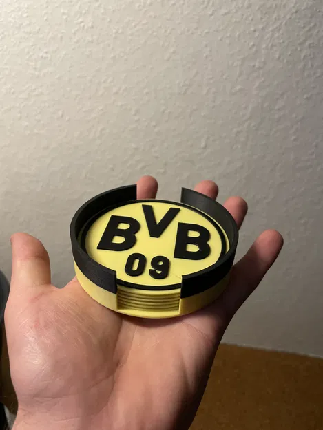 Đế Lót Ly BVB Borussia Dortmund - Image 1