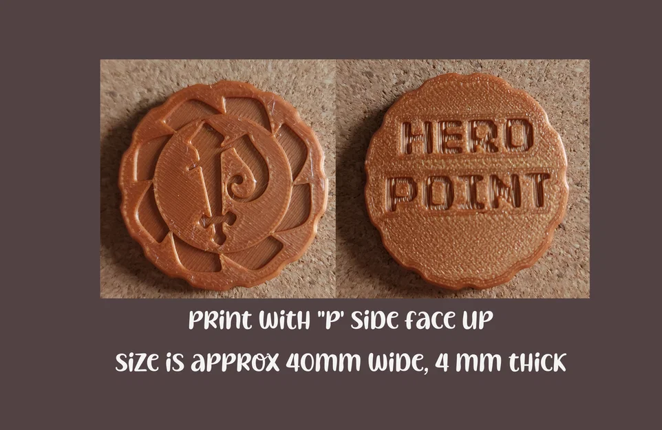 The Hero Token - Token Anh Hùng Cho Game Pathfinder - Image 1