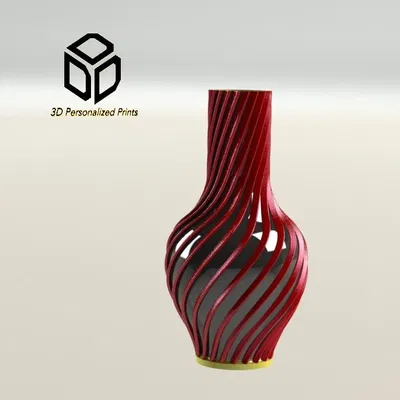 Lọ Hoa: Họa tiết Vây Xoắn