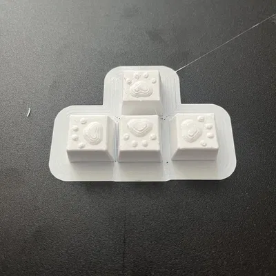 Nút Bàn Phím Hình Chân Mèo