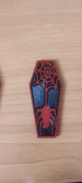 Móc Khóa Quan Tài Có Nhện - Image 2