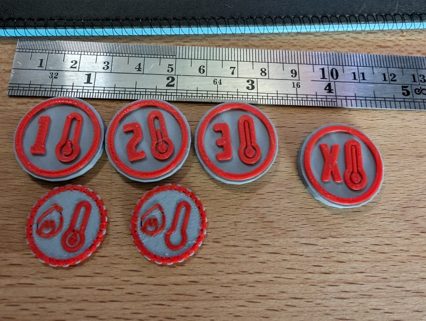 Bộ Token Nhiệt Battletech cho Alpha Strike - Image 1