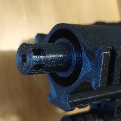 Phần nòng Picatinny 3 cạnh độ cho Bug-A-Salt 3.0