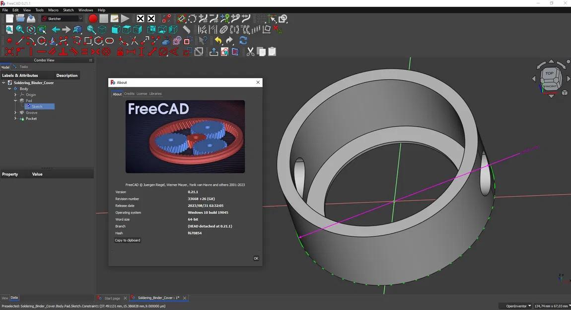 Vỏ ghim hàn - Tin Cynel 50x22 - Image 2