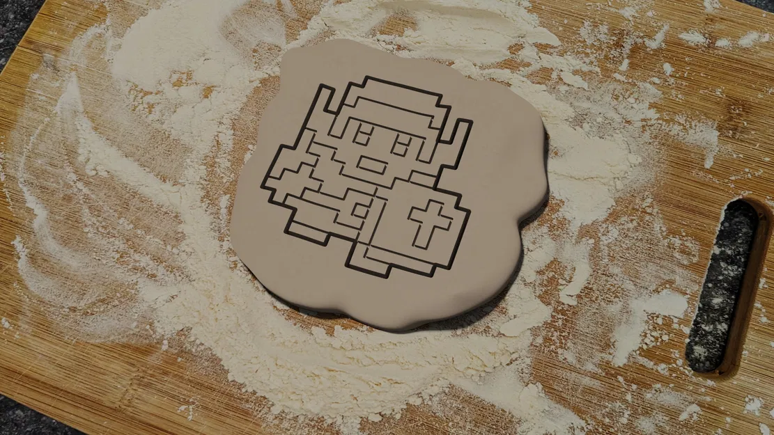 Khuôn Cắt Bánh Quy Classic Link từ Legend of Zelda - Image 1