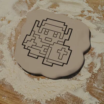 Khuôn Cắt Bánh Quy Classic Link từ Legend of Zelda