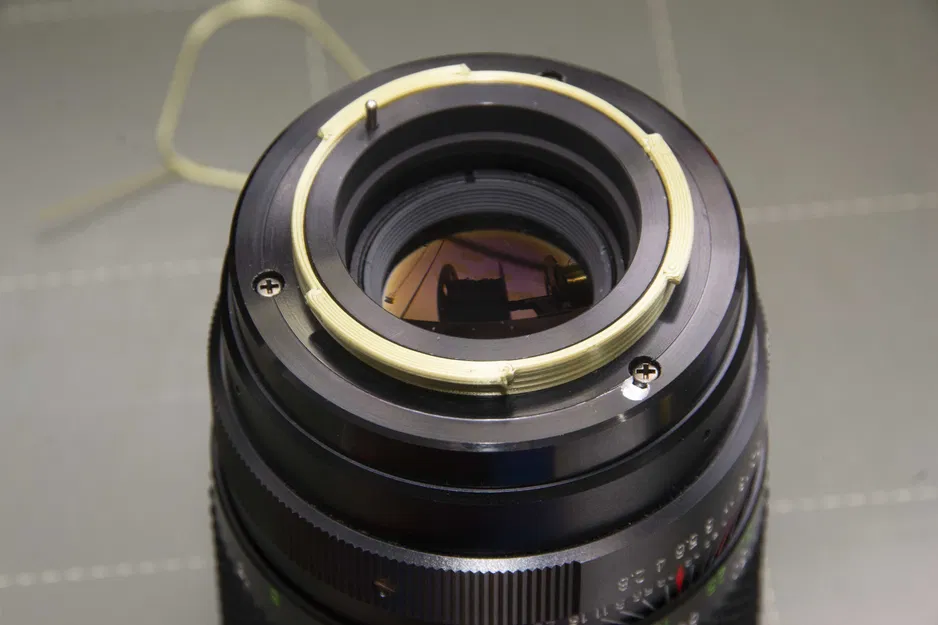 Bộ chuyển đổi ống kính M42 sang Nikon F-mount siêu tối giản - Image 1