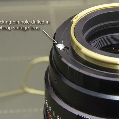 Bộ chuyển đổi ống kính M42 sang Nikon F-mount siêu tối giản