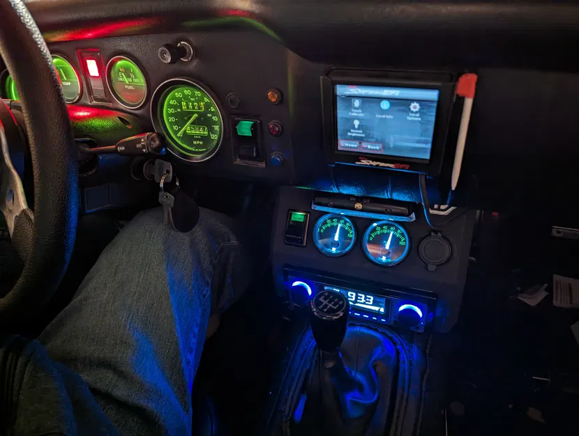 Bảng điều khiển Radio Trung tâm MG Midget/Austin Healey Sprite - Image 1