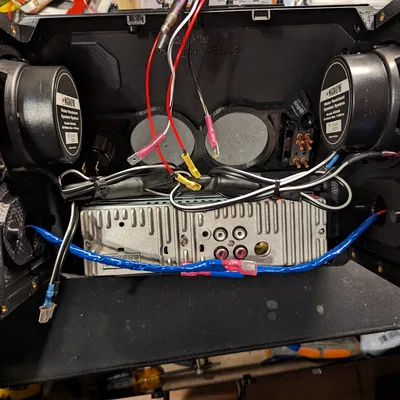 Bảng điều khiển Radio Trung tâm MG Midget/Austin Healey Sprite