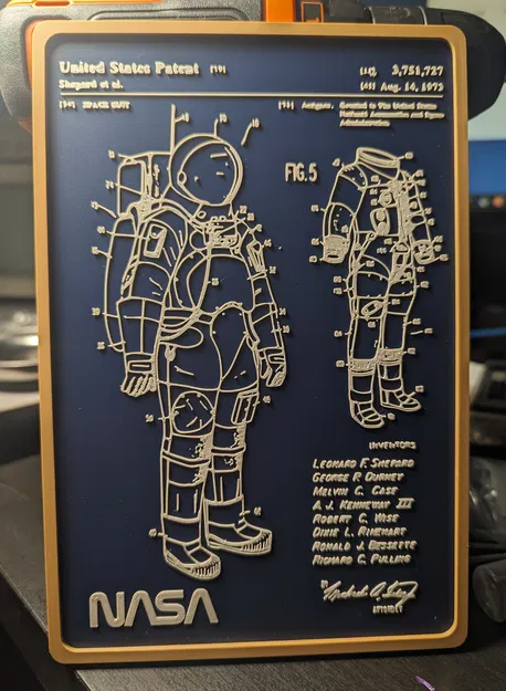 Nghệ thuật Bản quyền Bộ đồ Phi hành gia NASA - Image 1