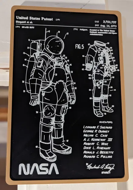Nghệ thuật Bản quyền Bộ đồ Phi hành gia NASA - Image 2