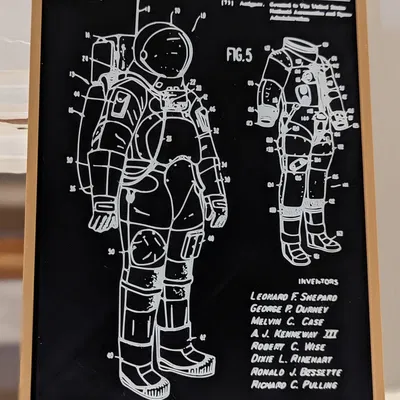 Nghệ thuật Bản quyền Bộ đồ Phi hành gia NASA