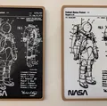 Nghệ thuật Bản quyền Bộ đồ Phi hành gia NASA - Thumbnail 3