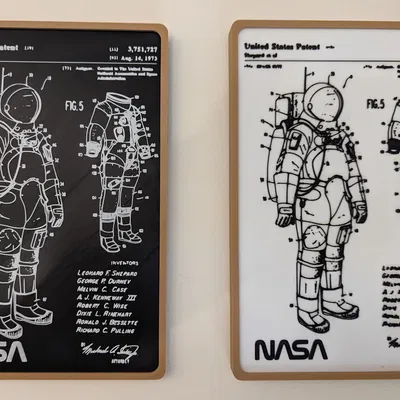 Nghệ thuật Bản quyền Bộ đồ Phi hành gia NASA