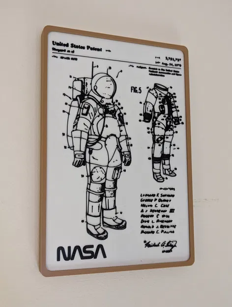 Nghệ thuật Bản quyền Bộ đồ Phi hành gia NASA - Image 4