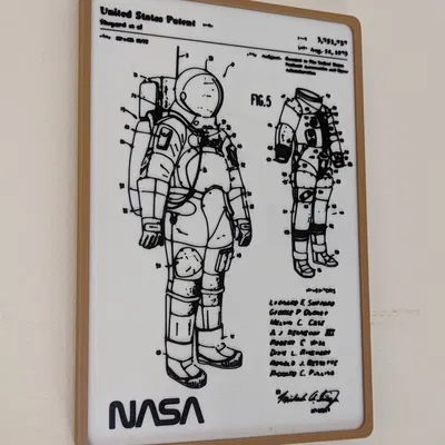 Nghệ thuật Bản quyền Bộ đồ Phi hành gia NASA