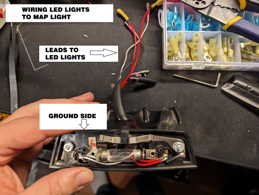 Bảng điều khiển Radio Trung tâm MG Midget/Austin Healey Sprite - Image 5