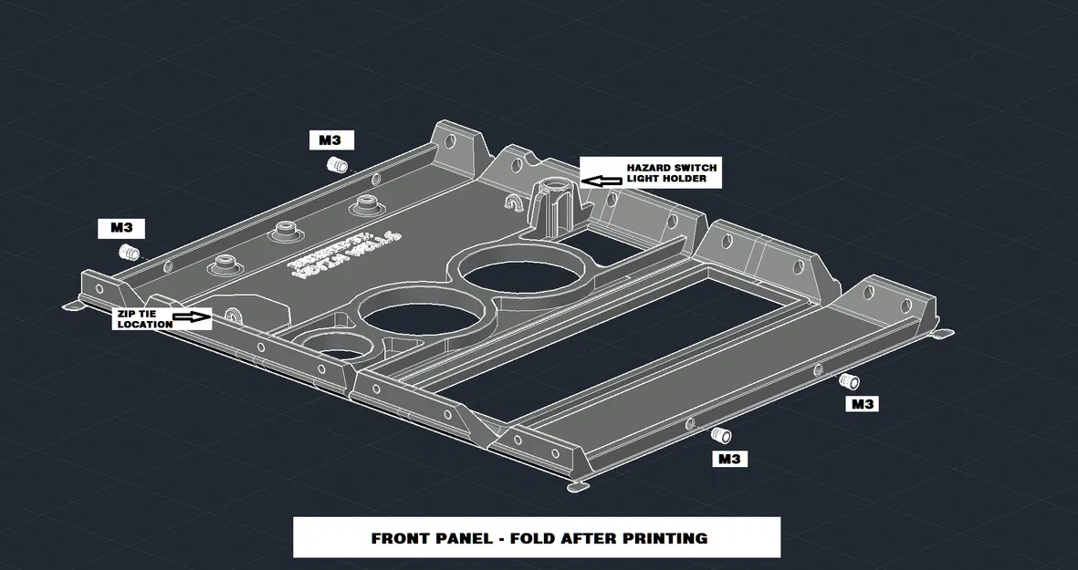 Bảng điều khiển Radio Trung tâm MG Midget/Austin Healey Sprite - Image 9