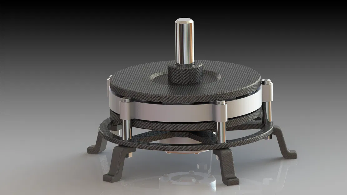 MÔ TƠ PHẲNG TRỤC IN 3D (KHÔNG CÓ LÕI) - Image 2