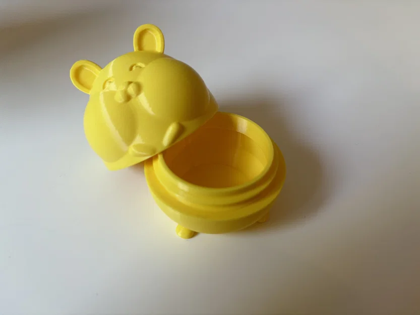 Hộp đựng đồ hình chuột hamster có ren - Image 5