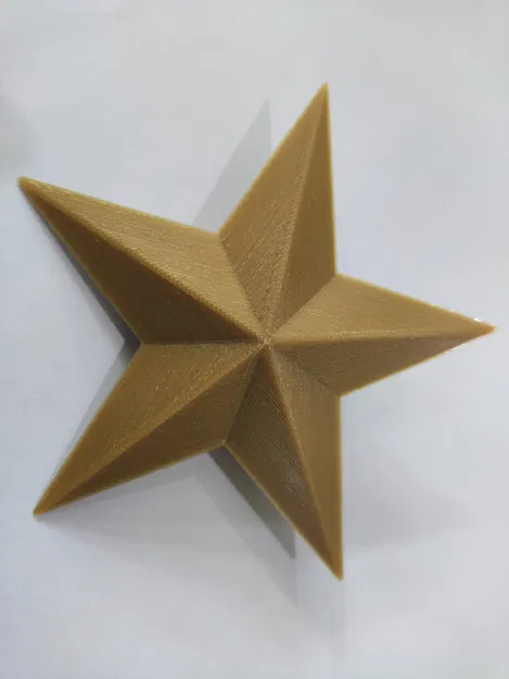 Mô hình Ngôi Sao (Star) - Đẹp với PLA và Silk - Image 1