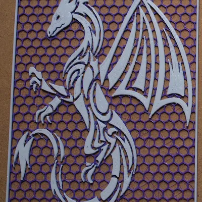 Biển báo Rồng Hình Học