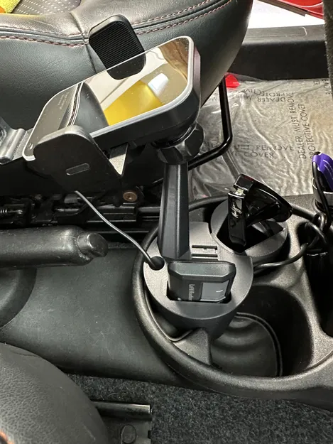 Giá đỡ điện thoại cho hộc ly Fiat 500 - Image 3