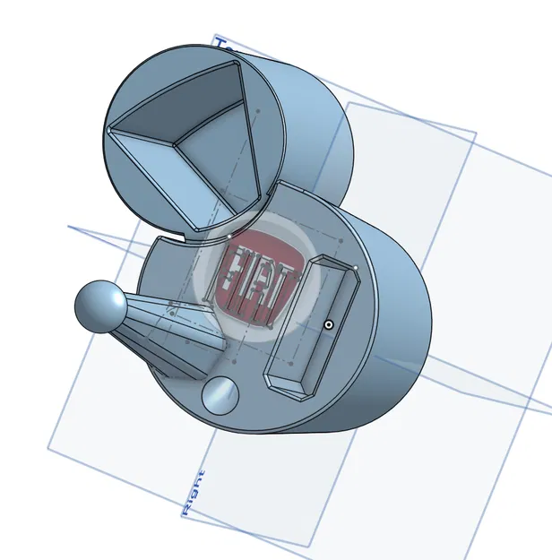 Giá đỡ điện thoại cho hộc ly Fiat 500 - Image 4