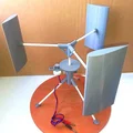 Tuabin gió Darrieus làm từ Bút chì và Bộ phận in 3D - Thumbnail 30