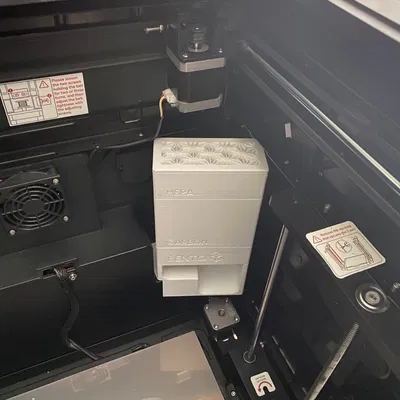 Đế lọc carbon BentoBox v2.0 cho Qidi X-Plus 3